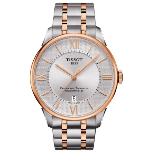 Наручные часы TISSOT T-Classic, серебряный, золотой