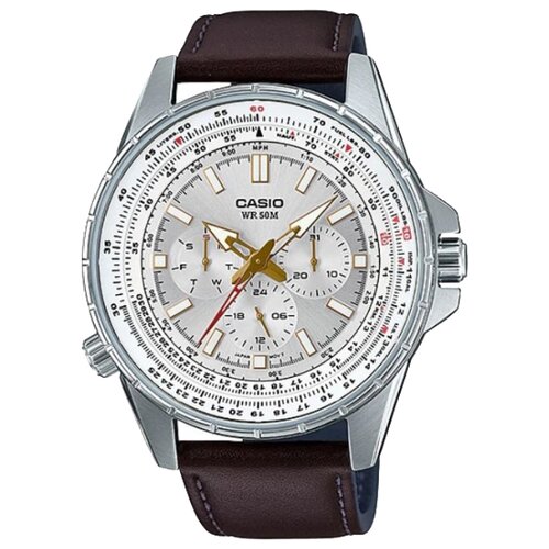 Наручные часы CASIO Collection MTP-SW320L-7A, серебряный, белый наручные часы casio collection mtp sw320l 7a