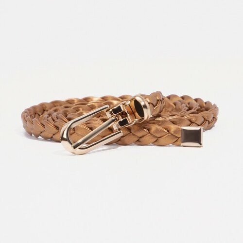 фото Ремень длина 100 см., золотой