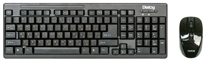 Клавиатура и мышь Dialog KMROP-4010U Black USB