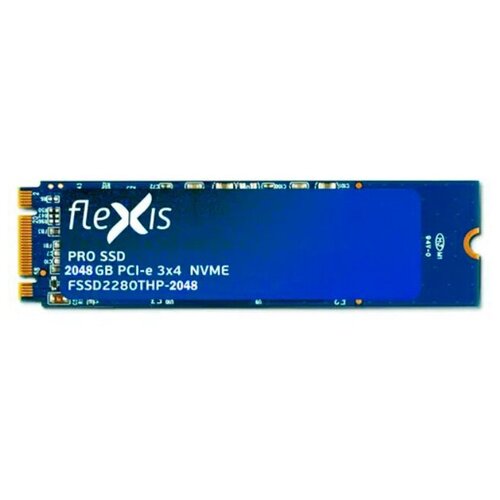 Твердотельный накопитель FLEXIS 2 ТБ M.2 FSSD2280THP-2048 твердотельный накопитель ssd tesla 2tb ts7000 2280 m 2 ssdts7000h 2tbm2