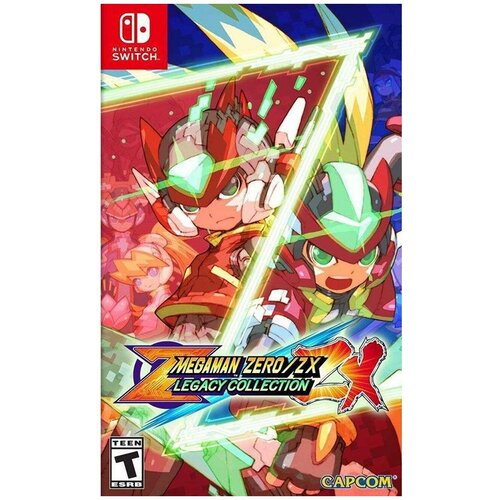 mega man legacy collection 1 2 nintendo switch английская версия Mega Man Zero/ZX Legacy Collection [Nintendo Switch, английская версия]