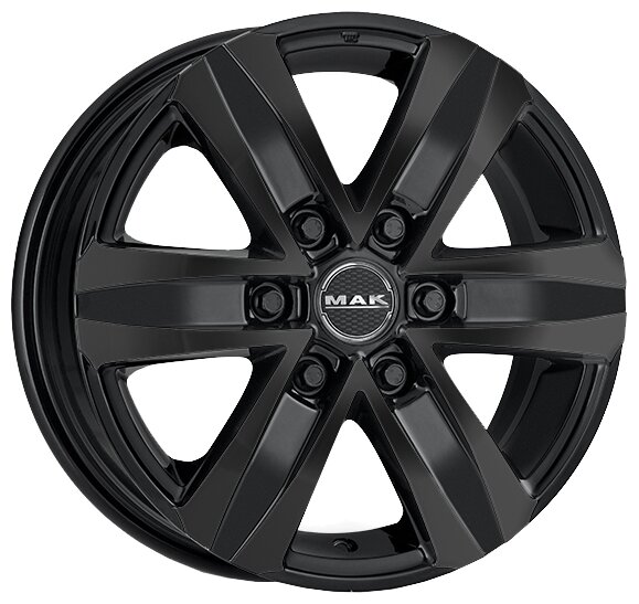 MAK Stone 6 18X8J 6X114.3 ET30 DIA66.1 Gloss Black