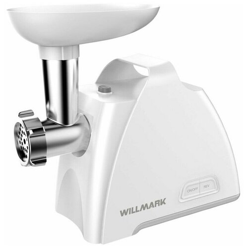 чоппер willmark мясорубка электрическая wmg 2083w Электромясорубка WILLMARK WMG-2083W (2200Вт, 2 решётки, реверс, гар.2 года, белый) Белый