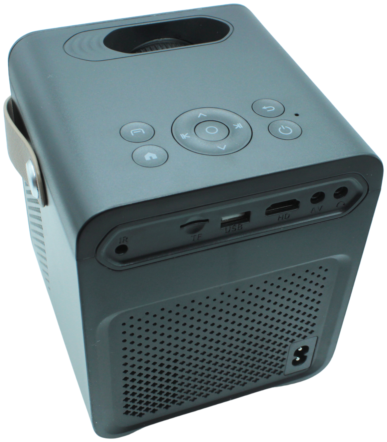 Умный проектор UMIIO P 860 HD 1080P с поддержкой Wi-Fi, домашний проектор Smart Tv, видеопроектор для офиса, черный