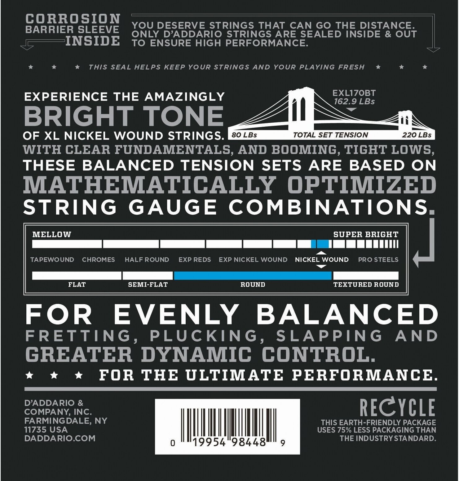Струны для электрогитары D'Addario - фото №9