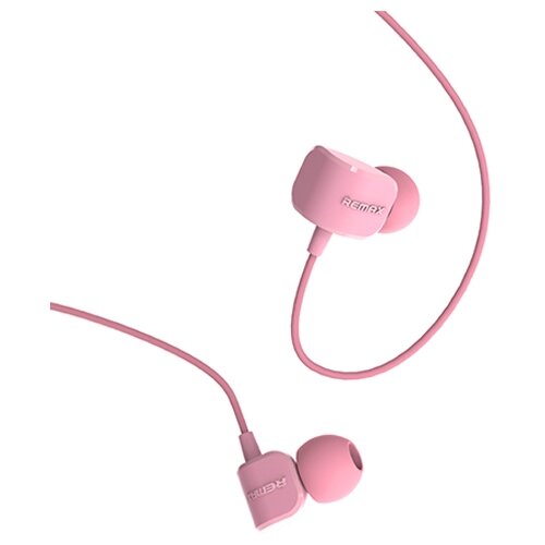 Проводные наушники Remax RM-502, pink наушники rm 580 earphone remax