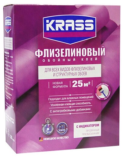 Клей для флизелиновых обоев Krass Флизелиновый