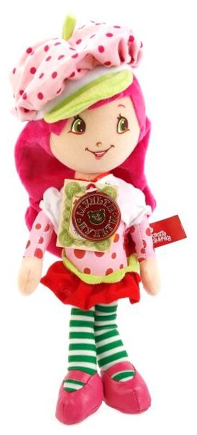 Мягкая игрушка Мульти-Пульти Кукла Земляничка, 25 см