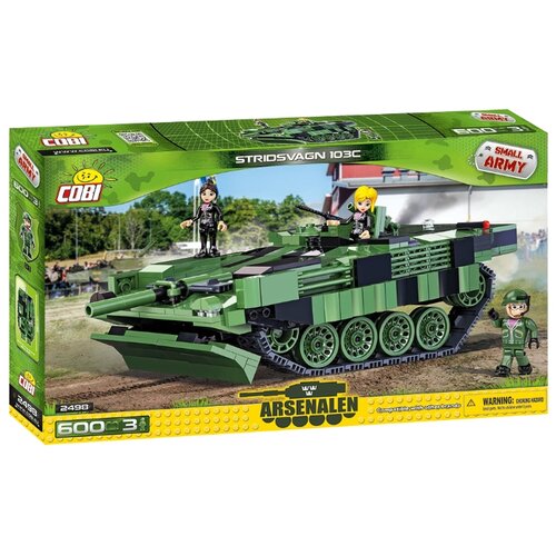 фото Конструктор Cobi Small Army World War II 2498 Шведский танк Stridsvagn 103C