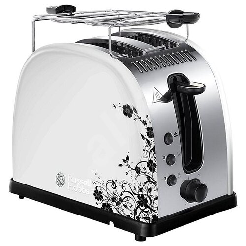 фото Тостер russell hobbs 21973-56 legacy floral, белый