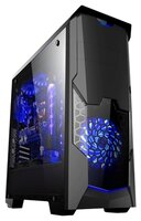 Компьютерный корпус 3Cott Paladin IV w/o PSU Black/blue