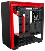 Компьютерный корпус NZXT H700i Black/red