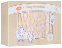 Плед Baby Nice Micro Velur V353365 100х140 см бежевый