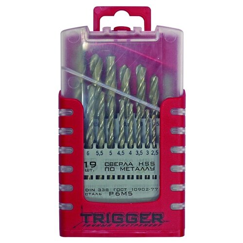 фото Набор сверл trigger 74343