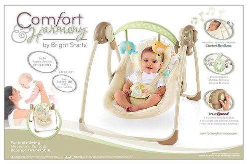 comfort & harmony portable swing