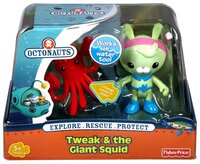 Фигурки Mattel Octonauts Tweak and the Giant Squid W3147