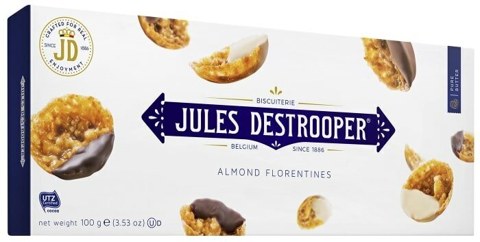 Печенье Jules Destrooper флорентийское с миндалем 100г