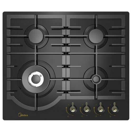 Газовая варочная панель Midea MG696TRGB-B чёрный 2264900₽