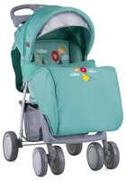 Прогулочная коляска Lorelli Foxy (с накидкой) 1833 grey my teddy