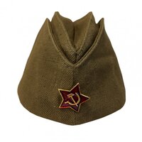 Пилотка солдатская СССР оригинал со звездой, 56