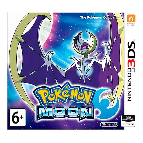 Игра Pokémon Moon для Nintendo 3DS, картридж english version 324pcs box pokemon collectible cards tcg rebel clash sun