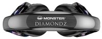 Наушники Monster DiamondZ chrome white