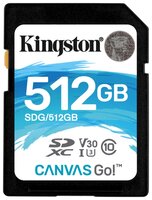 Карта памяти Kingston SDG/512GB