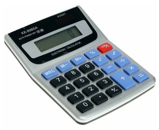 Калькулятор настольный 8 - разрядный KK - 8985А с мелодией