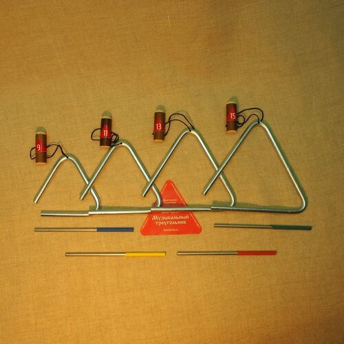 MS-ZH-KT-TR-03 Комплект треугольников No 3, 4шт 9-15см, Мастерская Сереброва