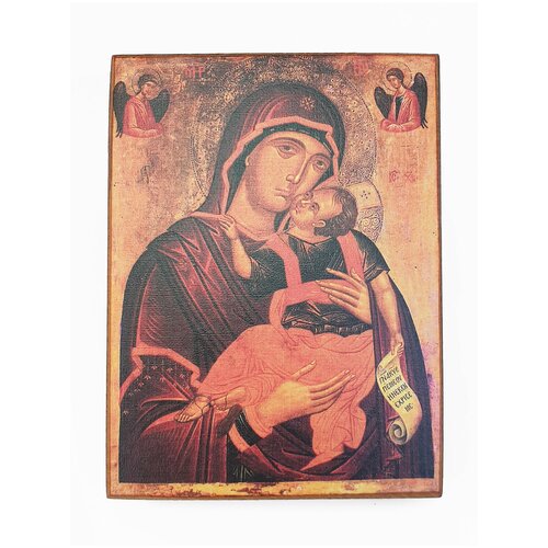 Икона Богородица. Умиление, размер иконы - 10x13