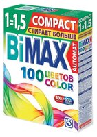 Стиральный порошок Bimax 100 цветов Color Compact (автомат) 3 кг пластиковый пакет