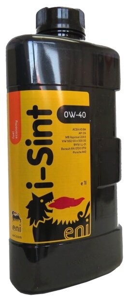 Моторное масло Eni i-Sint 0w40 1л