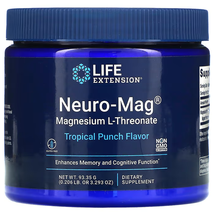 Порошок Life Extension Neuro-Mag Magnesium L-Threonate