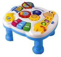 Интерактивная развивающая игрушка Keenway Музыкальный столик (32702) белый/синий
