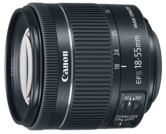 Объектив Canon EF-S 18-55mm f/4-5.6 IS STM — 3 предложения — купить по выгодной цене на Яндекс.Маркете