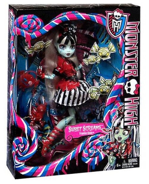 Подробные характеристики Кукла Monster High Сладкие крики Фрэнки Штейн, 27 ...