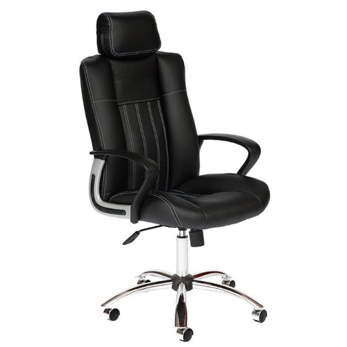 фото Компьютерное кресло tetchair оксфорд, обивка: искусственная кожа, цвет: черный