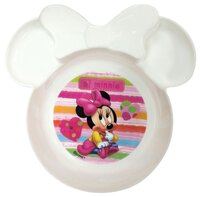 Тарелка Lubby Disney Baby Минни (13634) белый