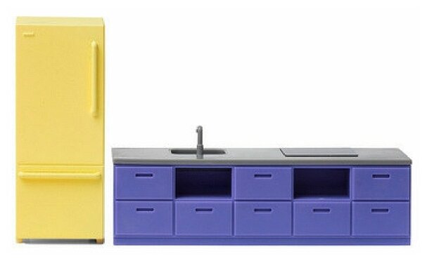 Мебель для домика Lundby базовый набор для кухни - фото №2