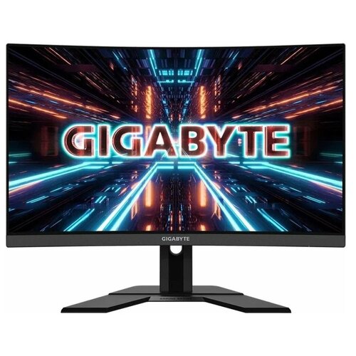 27 Монитор GIGABYTE G27QC-A, 2560x1440, 165 Гц, *VA, черный