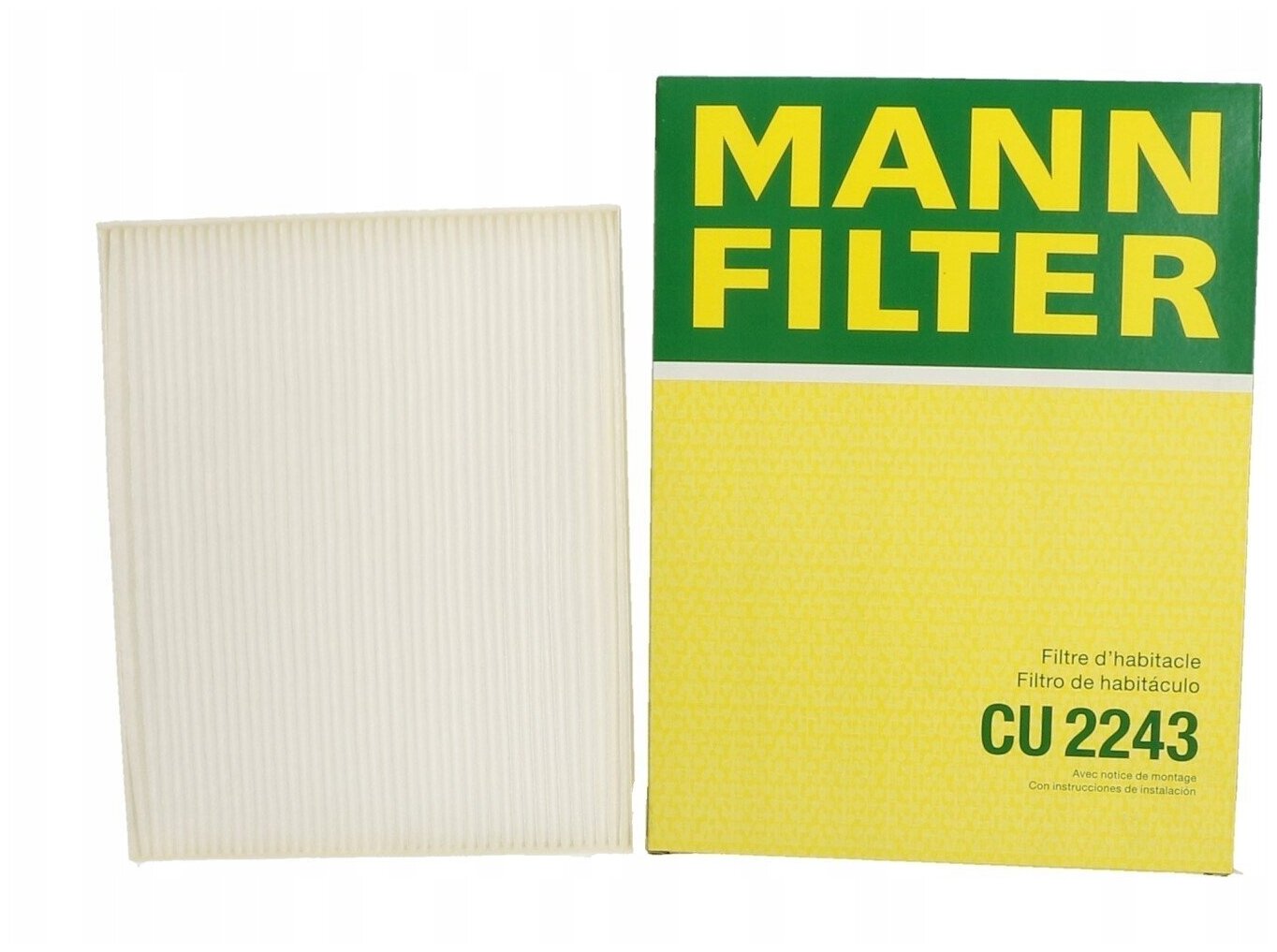Фильтр MANN-FILTER CU 2243
