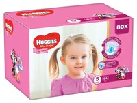 Huggies подгузники Ultra Comfort для девочек 5 (12-22 кг) 84 шт.