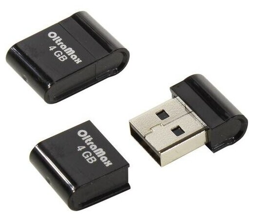 Флешка OltraMax 70 4GB USB 2.0 (OM-4GB-70) Black - фотография № 7