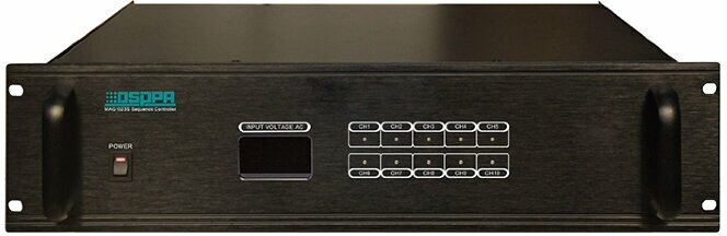 DSPPA MAG-2123S Контроллер управления питанием. 10 каналов, автомат. или ручное управление.