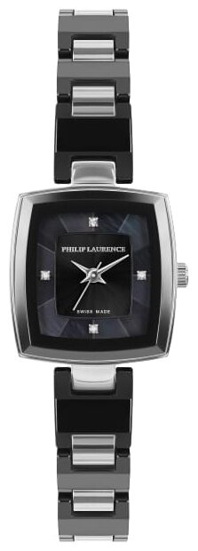 Наручные часы Philip Laurence Basic PLFCS01134M, мультиколор, серебряный