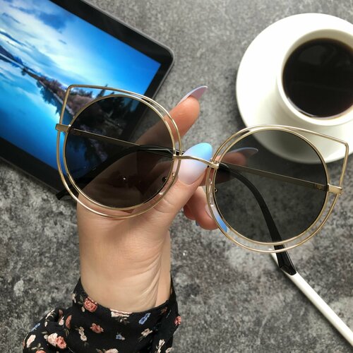 фото Очки blue lake garda black gold