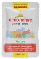 Корм для кошек Almo Nature (0.055 кг) 1 шт. Classic Nature Adult Cat Chicken and Shrimps