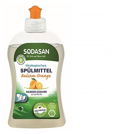 SODASAN Бальзам для мытья посуды Orange