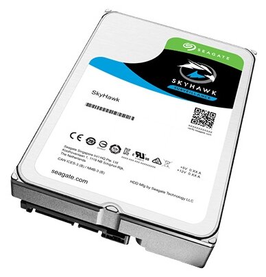 Жесткий диск 3.5" Seagate SkyHawk 6 ТБ, SATA III, 256Mb, 5400 rpm (ST6000VX001)